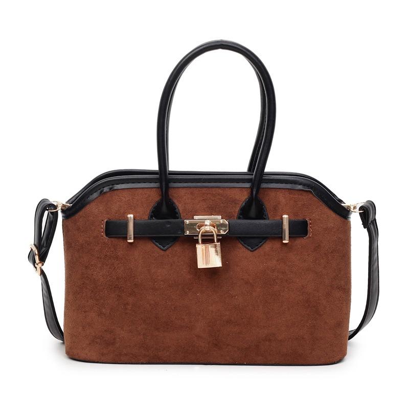 Retro matte small bag women's autumn and winter new versatile messenger bag high-end portable small bag