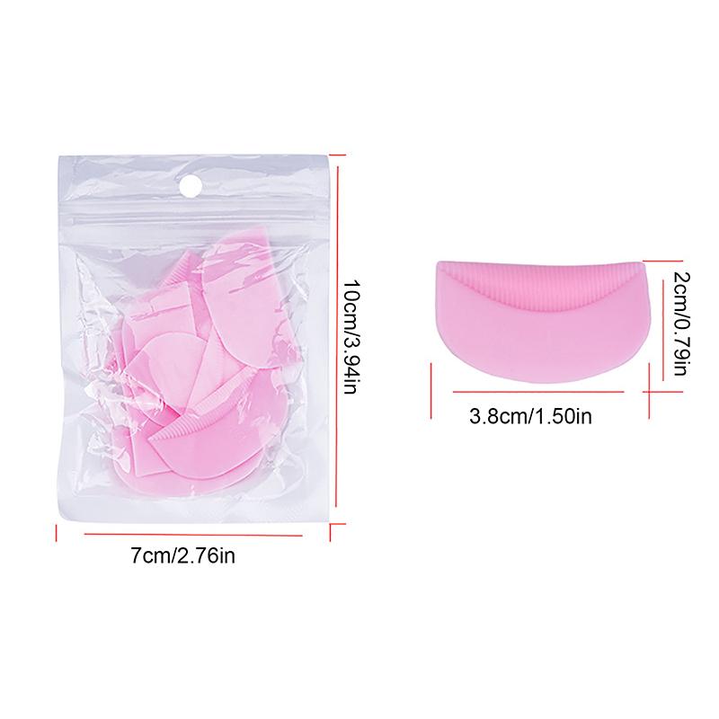 10Pcs 3Sizes Eyelash Perming Curler Lift Pads Eyelash Pads Rodslash Lift Silicone For Makeup Beauty Tool Extenion Accessories
