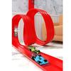 Anti-gravity soft track racing car, double-track inertia sliding track car toy suitable for kid aged four to six