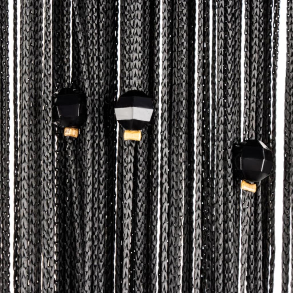 Beaded Curta for Doorways - Door Beads Curtain Semi-Sheer Handmade Durable String Curta for Closet Bedroom Room Decor Boho Acrylic Crystal (39x78in,