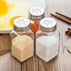 Kitchen Glass Spice Bottle Barbecue Seasoning Bottle with Lid Salt and Pepper Shaker Pepper Shaker Mini Seasoning Jar Set