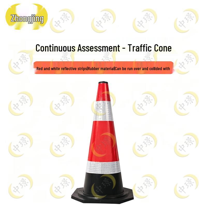 70cm Rubber Traffic Cone