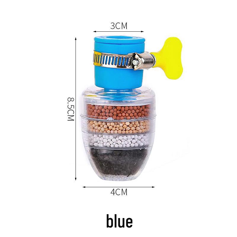 Universal Faucet Filter: Kitchen Tap Water Purifier and Splash-Proof, Water-Saving Filter for Household Use