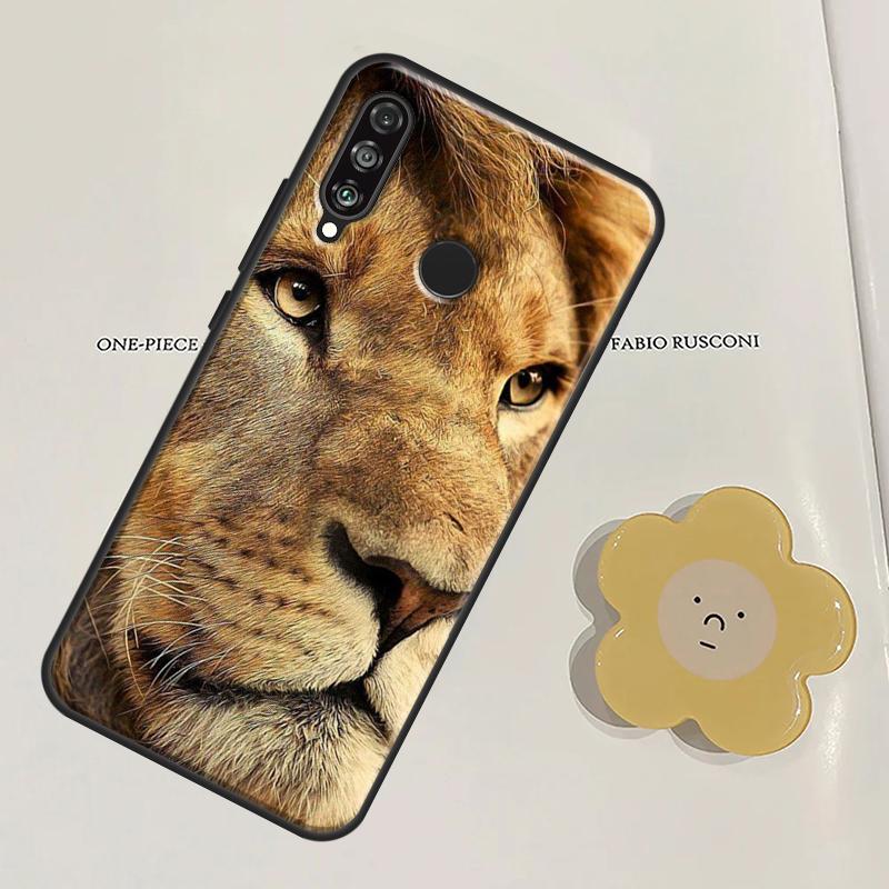 King Of The Jungle Lion For Huawei Nova 11 9 10 SE Y60 Y70 Y90 Y61 Y91 Nova 3i 7i 8i 11i P20 P40 Lite P30 Pro Case