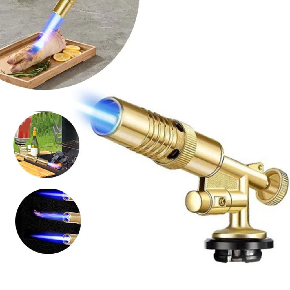 1 Pcs High-Performance Butane Gas Blow Torch Outdoor Camping For BBQ Welding & Camping Cooking Portable Equipment