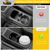 Cup Holder Coaster For 2018-2025 Jeep Wrangler JL JLU 4XE/Gladiator JT Cup Holder Ert Mat Pad, Non-Slip Liner For 18-25 Wrangler JL JLU 4XE Interior