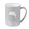 Meiliya Dolphin Dual-Color Toothbrush Cup with Handle (2-Pack)
