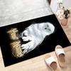 Hogwarts Design Area Rug Personalized Name- Non-Slip, Soft & Cozy Floor Mat for Living Room, Office - Indoor/Outdoor Carpet