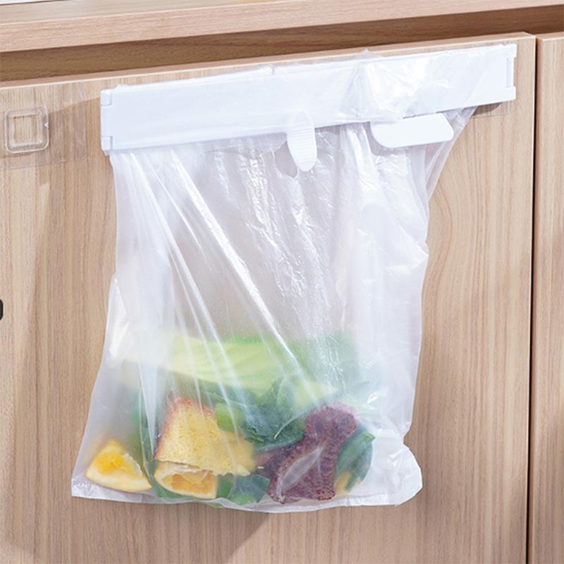 Závěsný držák na pytle na odpadky Skládací závěsný stojan na pytle na odpadky Domácí kuchyně Koupelna Přenosný úložný stojan