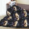 Stars Treks The Many Emotions Of Data Velvet Throw Blanket Blanket for Home Couch Soft Bedding Throws