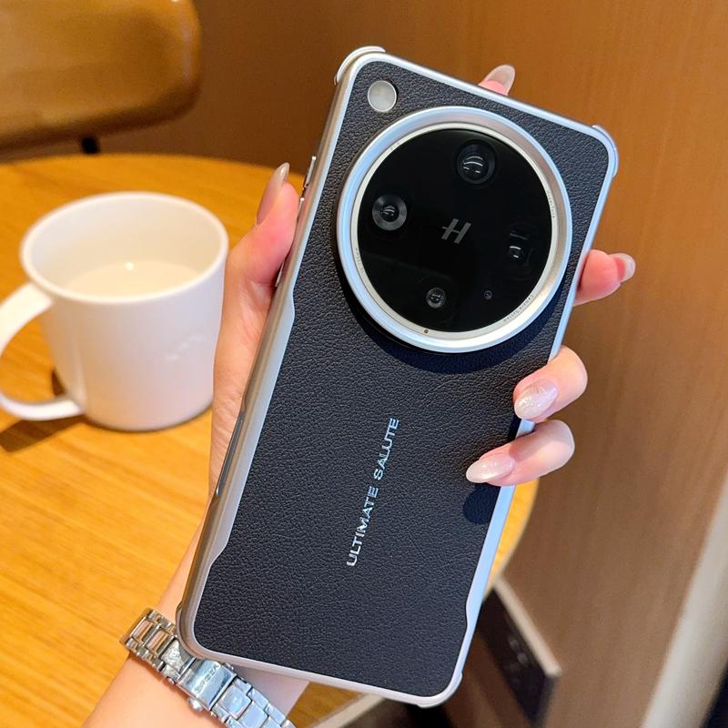 For Oppo Find X8 X8S Pro Plus Ultra Case Anti-Shock Corners Drop-proof Magsafe Electroplating Soft Grip Leather Cover