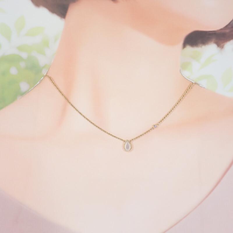 Boucheron JPN00626 Necklace K18 Yellow Gold Women