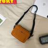 Lightweight and Versatile Multi-layer Small Square Bag Satchel Men's Fashion Casual Waterproof Nylon Messenger Bag Women