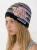 THE GREATEST Flower Paper Beanie Black