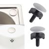 Tap Hole Cover Functional Style Sink Hole Blockers Modern Tap Hole Solution Convenient Kitchen Sink Hole Seal 2pcs/set