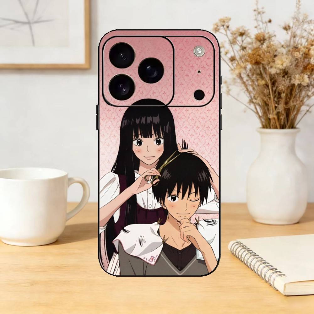 K-Kimi ni Todoke S-Sawako Phone Case Silicone black Soft For IPhone 17,16,15,14,13,12,11,SE,Plus Pro Max