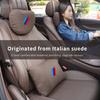 BLQ1 For BMW M X1 X3 X5 X6 G20 G30 E36 E39 E46 E90 E92 F15 F20 F25 F30 Car Headrest Neck Support Seat Lumbar Cushion Soft Neck Pillow
