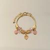 Butterfly Crystal Alloy Bracelet For Women And Men Fashion Jewelry Accessory