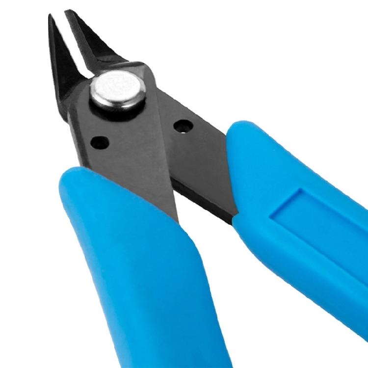Diagonal Head Miniature Pliers High Durability Stainless Steel Construction For Crafts Jewelry Making And Model Building