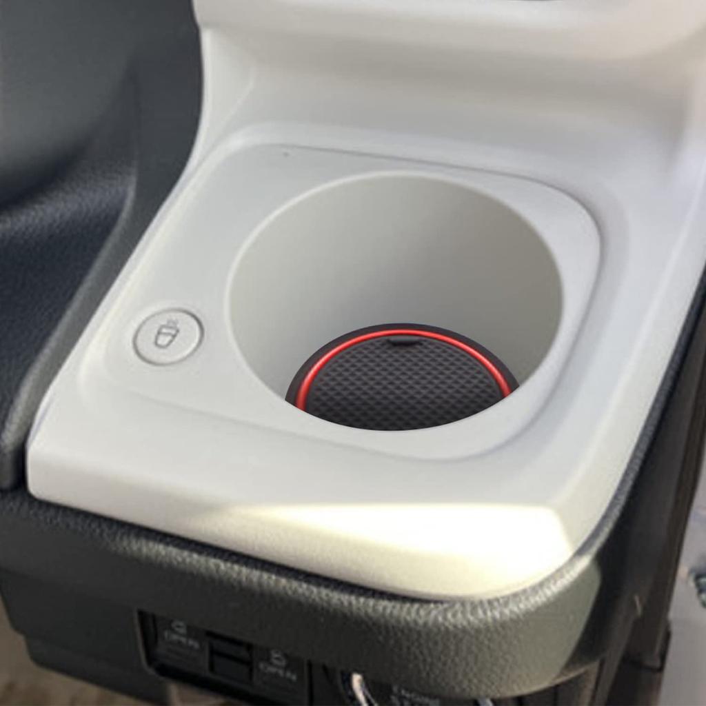 Ruiya Ensemble de Tapis de Poche de Porte en Caoutchouc Personnalisé pour l'Intérieur de la Daihatsu Move Canvas 2022 en Caoutchouc et 17 Pièces (LA850S/LA860S) - Tapis antidérapants,