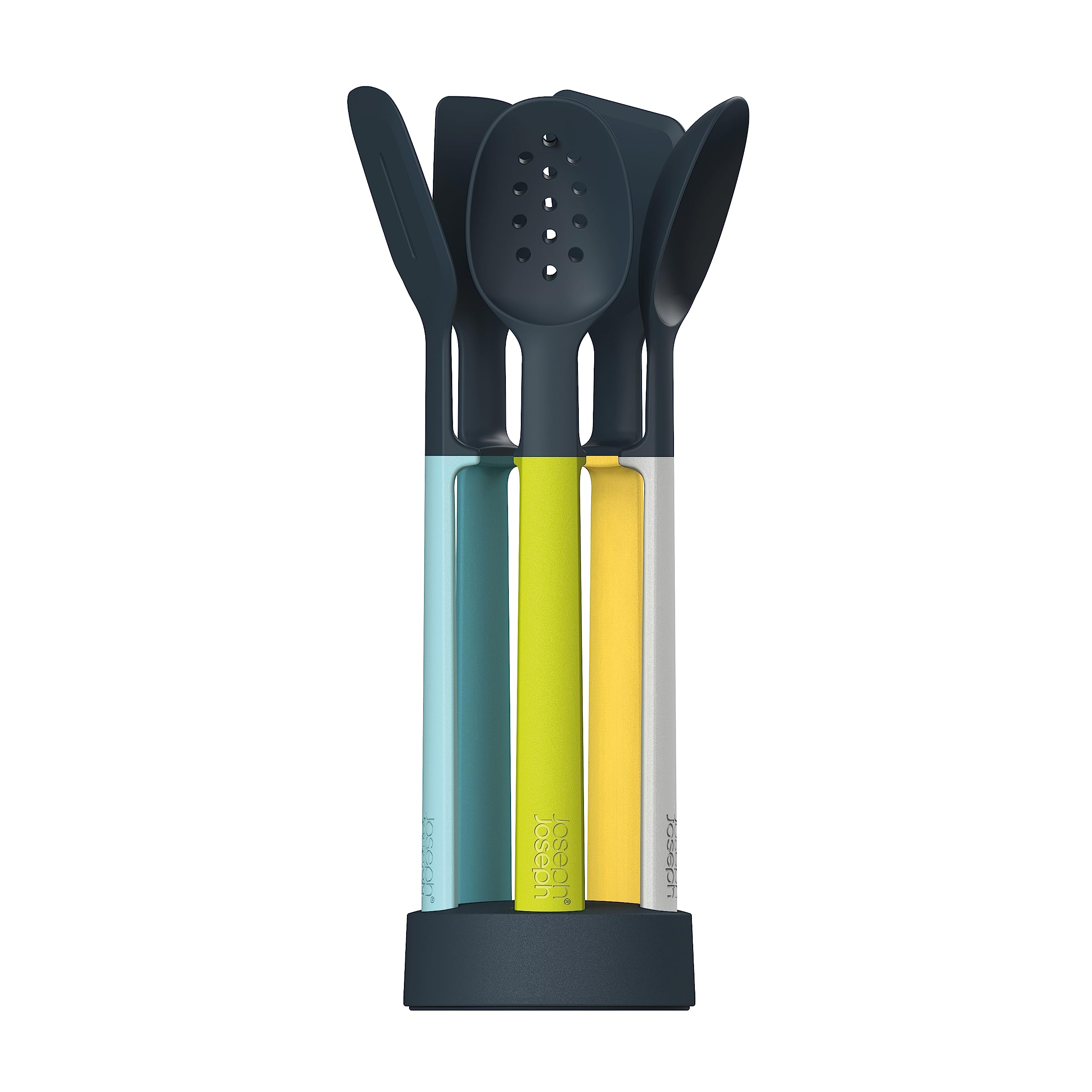 

Joseph Joseph Elevate Silicone Kitchen Utensil 10176 [Authentic] 5-Piece Set, Opal,