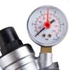 Water Regulator -, Lead Free Brass Adjustable RV Pressure Reducing with Pressure Gauge and Water Filter