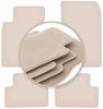 PREMIUM Beige Floor Mats For: Mercedes W246 B-Class 2011-2018