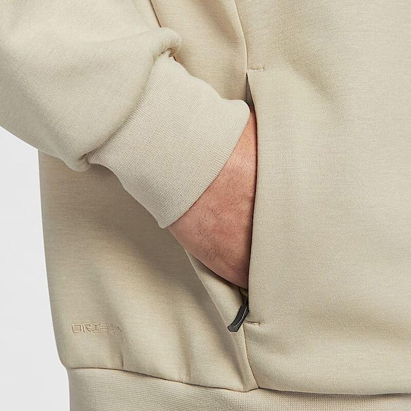 Nike Primary Dri-Fit Fleece Comfortable Soft Breathable Long Sleeve Sweatshirt Men Sweatshirt Light-Gray-Green FZ0972-251