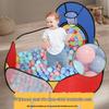 Foldable Indoor Baby Ball Pit with Basketball Target