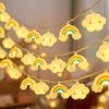 Outdoor Starry Atmosphere Light Strip Birthday Scene Decoration Balloon Decor LED Lights Moon Clouds