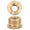 3/8 Inch Female to 5/8 Inch Male Screws Thrd Adapter for Microphone Stand for Mic Mount