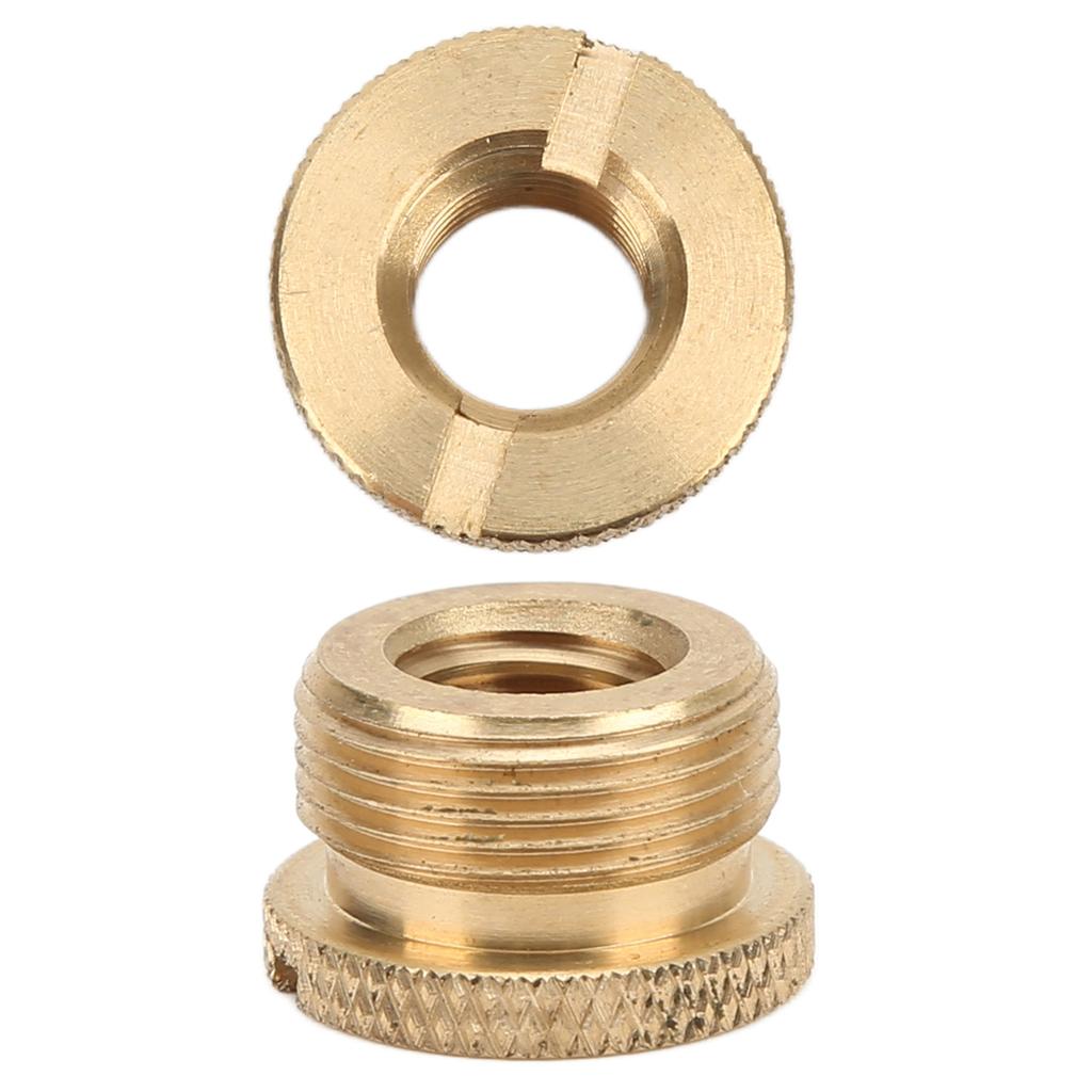 3/8 Inch Female to 5/8 Inch Male Screws Thrd Adapter for Microphone Stand for Mic Mount