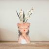 Female Pot Flower Pots Vase Statue Er W/ Drainage Hole Arrangement, Gardening