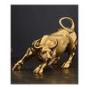 Feng Shui Goods Copper Cow Cow Figurine Wall Street Cow Bronze Statue Twelve Zodiac Copper Amulet Feng Shui Good Luck Figurine Lucky Charms Money