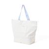 Francfranc Pop Stitch Quilt Carry-On Tote, Ivory, Water-Repellent, Expandable, Lightweight, Large Capacity, Travel Bag, Boston Bag