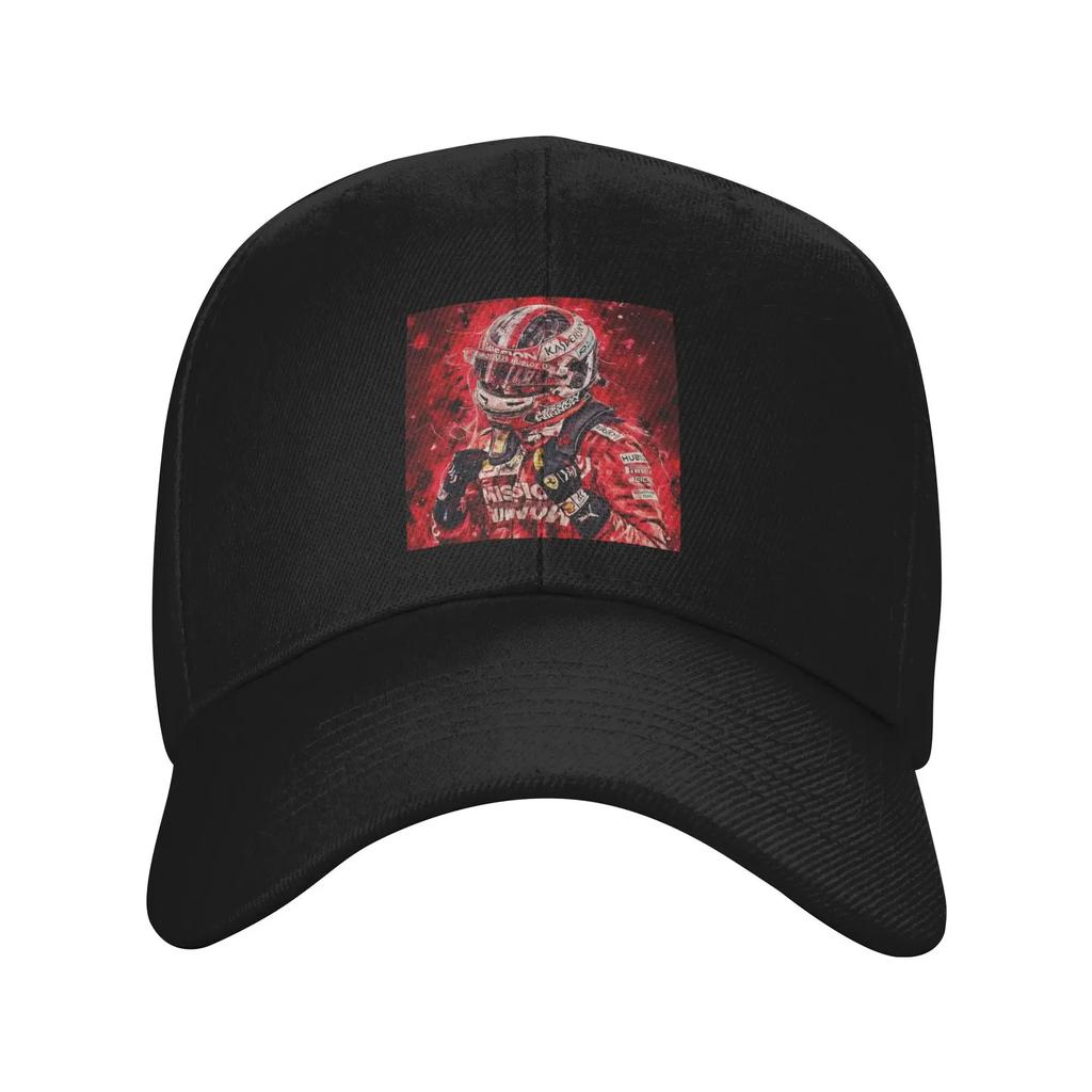 Unisex Baseball Hats Charles Leclerc F1 Outdoor Streetwear Summer Sports Baseball Caps Hip Hop Cap Casquette Hats