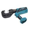 Electric Hydraulic Crimping Tool, 120KN Silicone Handle, 360 Rotating Head for Copper Aluminum Cable, Crimping Pliers with Industrial Display and Two