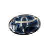QHJS9 160mm For Toyota Highlander Camry RAV4 CHR Avalon hybrid car series 3D crystal car logo modified car logo badges front and rear