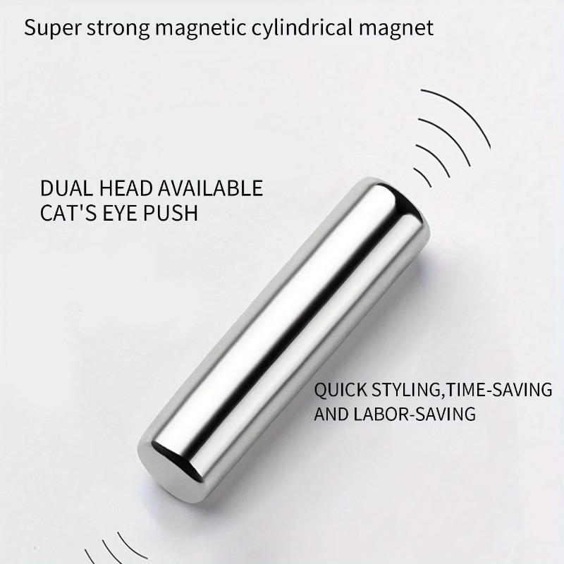 3x0.7cm Round Nail Art Cat Eye Gel Magnetic Pen for Gel Polish 3D Cat Eye Nails Painting Strong Magnet Stick Manicure DIY Tools