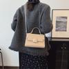 Premium small bag 2025 new women's bag winter popular messenger bag fashion portable small square bag