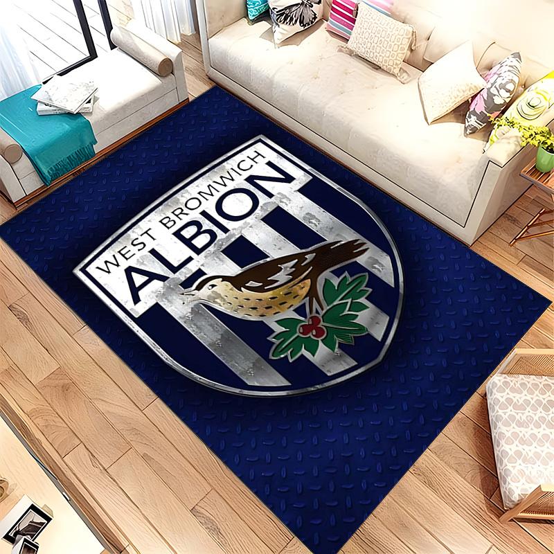 West Bromwich Albion FC (5) Teppich Geeignet Für Wohnzimmer Schlafzimmer Computerräume Essbereiche Und Platzierung Unter Tischen Und Stühlen Auch Ein Ideales Cho