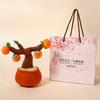 Car aromatherapy persimmon Ruyi potted plant sunflower fortune tree plush doll home living room fun ornament