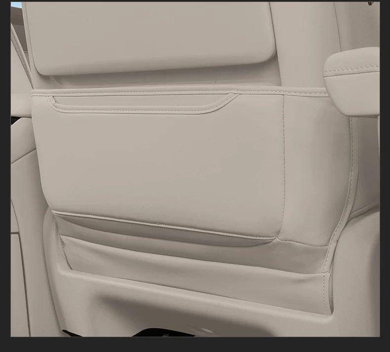 S9 Passenger Side Anti-Kick & Anti-Dirt Mat, Nappa Leather Zero-Gravity Rear Seat Protector