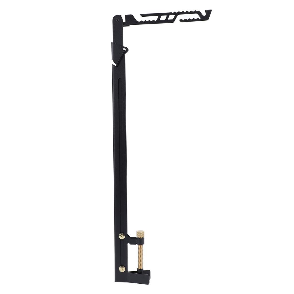 Camping Lantern Stand Hanging Pole 1.5kg Load Bearing Stainless Steel Telescopic Lantern Stand for 0‑28mm Thickness