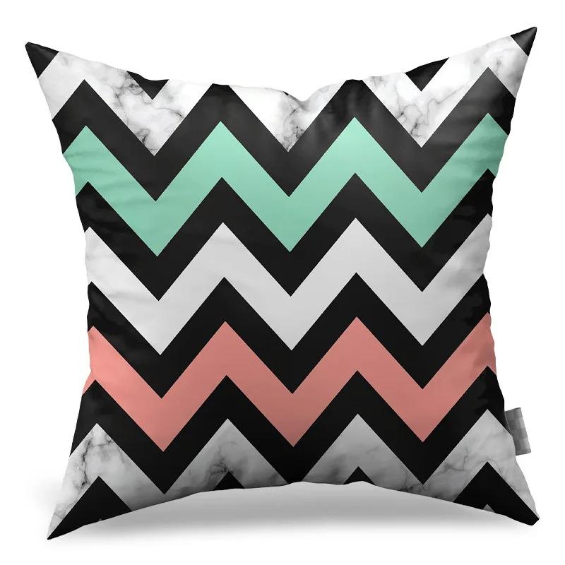 Simple Texture Decorative Pillowcase Office Living Room Car Ornaments Home Pillowcase