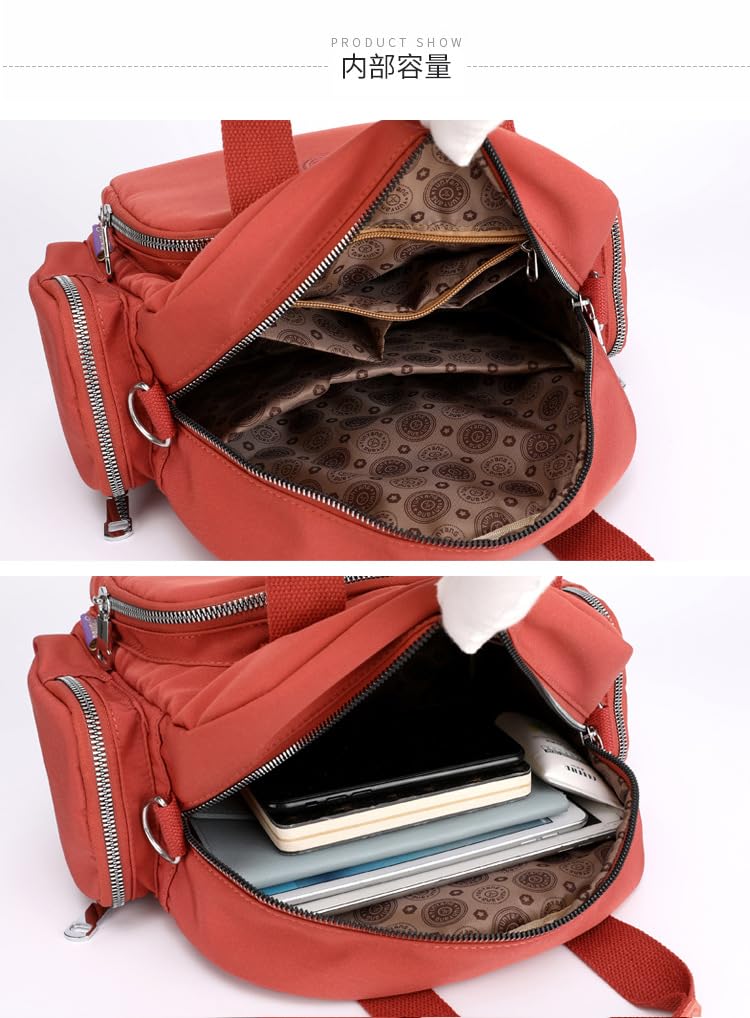 Tian Yu Women's Fashion Backpack. Made from High-quality Oxford Fabric, This Abrasion-resistant, Waterproof Backpack Can Be Worn As a Crossbody,