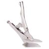 Flat Locking Pliers Steel Adjustable Flat Head Vise Locking Grip Pliers for Connecting Welding Parts10 Inch