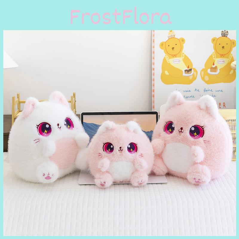 Eyes Stars Cute Cat Plush Toy Cartoon Pillow For Bedroom And Decor Lounge