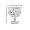 Dessert Cups Glasses High Footed Cups Palace Style Home Decor Nordic Relief Drinkware Ice Cream Bird's Nest Cups Cake Containers