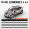 Car Sound Deadening Mat, 200 mil 3.3sq.m Automotive Sound Deadener, High Density Foam Sound Deadener Material & Heat Barrier, Double Layer Waterproof